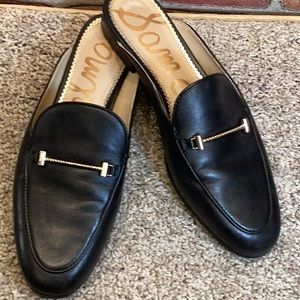 Sam Edelman Black Mules